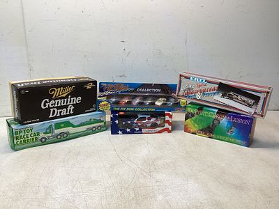 ERTL 6â³ Die-Cast Cars and Accessories. ERTL die-cast vehicles and related items, including 6" 