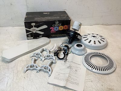 Crest 200 Series 42-Inch Ceiling Fan Kit. Crest 200 Series 42-inch ceiling fan kit with all 