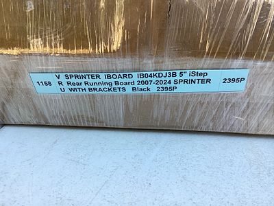 Sprinter iBoard 5-Inch Running Board with Brackets. Sprinter iBoard IB04KDJ3B 5" iStep running 