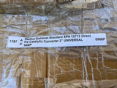 Walker Exhaust Standard Catalytic Converter. Walker Exhaust Standard EPA 15773 direct-fit 