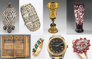 Alma | Auction 161 | Spring Eclectic Auction - Jewelry, Silverware and Decorative and Islamic Art