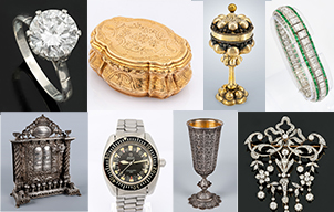 Alma | Auction 158 | Winter Auction - Jewelry Silverware Judaica and Asian Art