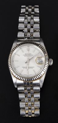 Rolex Stainless Steel Oyster Perpetual Datejust. 31 mm case diameter Swiss made movement 