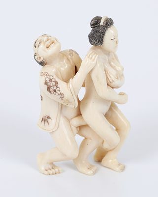 Natsuki old erotic, Japan. From the type of shunga items, sexual rituals were described. Carved 