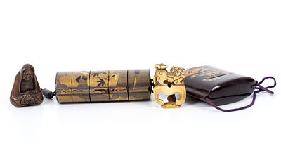 A diverse lot of Netsuki and Inro, 18th-19th century Japan. A beautiful and diverse collection 