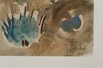 Mordechai Lebanon (1901-1968) A city on a hill. A large painting depicting an ancient city on Image - 1