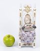 Laadro Spanish porcelain, girl with flowers. An impressive porcelain figure depicting a girl on Image - 1