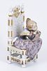 Laadro Spanish porcelain, girl with flowers. An impressive porcelain figure depicting a girl on Image - 2
