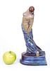 ZSOLNAY- Hungarian porcelain statue in the form of a naked maiden, circa 1910. Hungarian Image - 1