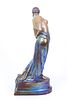 ZSOLNAY- Hungarian porcelain statue in the form of a naked maiden, circa 1910. Hungarian Image - 2