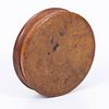 Tobacco box made of burl wood carved with the image of Napoleon, early 19th century Europe. The Image - 2