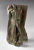 Barbara Falender (b. 1947), From the Cycle Ganymede. Bronze sculpture with red and green patina Image - 4