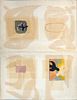 Henri Matisse (1869-1954), Double Spread of Lithographs from the Blue Nude Series. Litograph in Image - 1