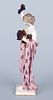 A Hochst Polychrome Porcelain Figure of a Woman Holding a Bunch of Grapes, Germany, 19th Century. Image - 2