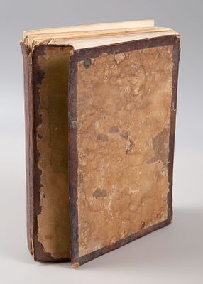 An Islamic Manuscript, 19th Century. Written in Arabic in black ink on paper; apparently a 
