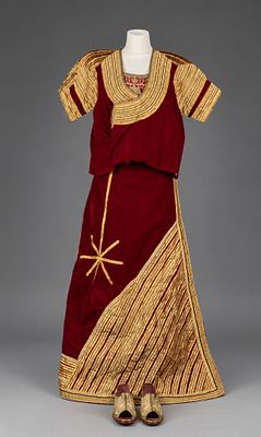 An Important and Magnificent Complete Bridal Ensemble ("The Great Dress"), Morocco, Fez, Early 