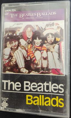 קלטת (קסטה) של החיפושיות THE BEATLES, באלבום הבלדות