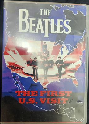 תקליטור DVD להקת ה- BEATLES VISIT IN USA