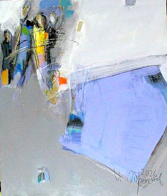 Ivan Obretenov (b. 1948). Muse, 2026, oil and acrylic on canvas, 60х50 cm Signed and dated