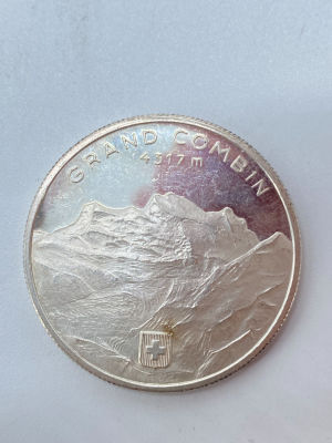 מדליית כסף שוויצרית נדירה 14.9 גרם במצב פנטסטי