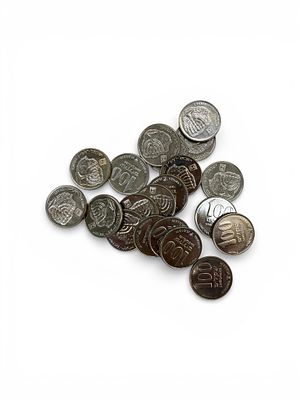 אוסף 17 מטבעות 100 שקלים פרצוף זאב ז'בוטינסקי תשמ"ה