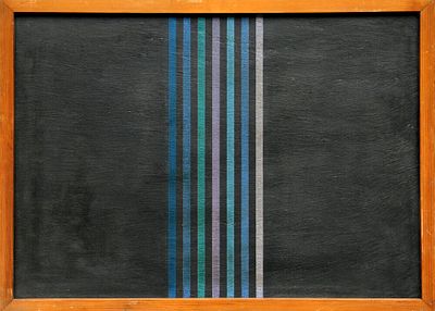 MARCHEGIANI Elio, Grammature di colore - MARCHEGIANI Elio, Grammature di colore, 1973, pittura su 