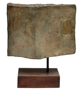 MELONI Gino, Testa bionda - MELONI Gino, Testa bionda, 1952, bronzo, cm 54x41x11 M. Valsecchi 