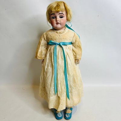 Antique Kestner 154 Shoulder Head Doll, approx. 16 inches, repairs to foot ------------------ 