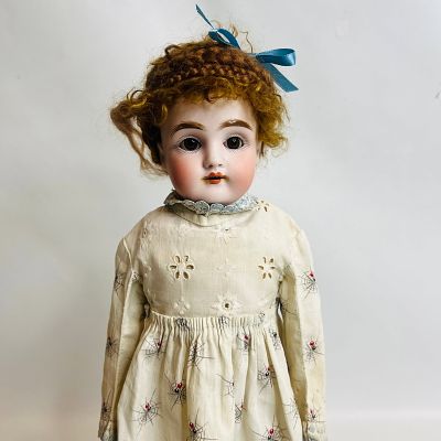 Antique Kestner 154 Shoulder Head Doll, approx. 16 inches, hairline at back of shoulder head 