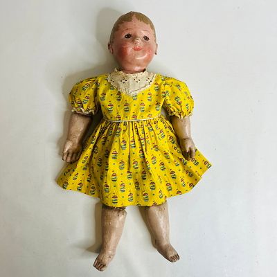 Large Martha Chase Doll, 20 inches. Large Martha Chase Doll, approx. 20 inches, sewn repair to 