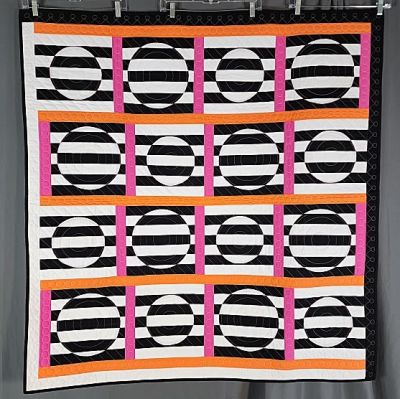 Marianne Fons Mod Mom Quilt. Mod Mom Quilt by Marianne Fons, quilted by LuAnn Downs was 