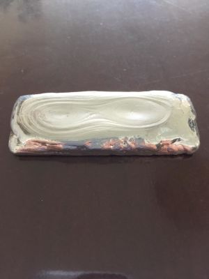 מטיל כסף טהור 999 HAND POURING במשקל 201.7 גרם. לא חתום אבל הכסף נבדק - באחריות!