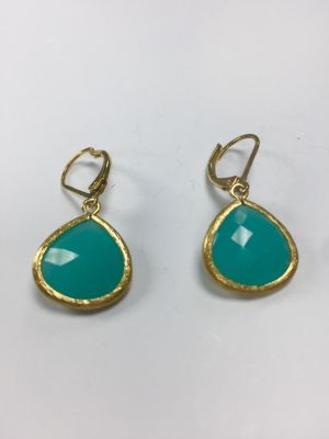 עגילים גולדפילד קוורץ 
4 גרם 2 ס"מ