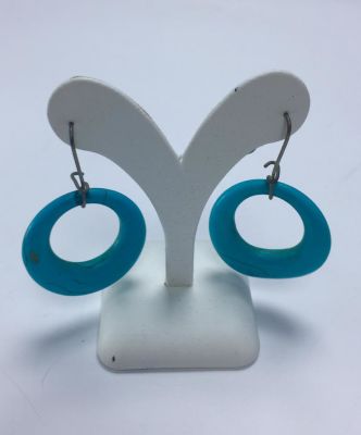 עגילים 925 סטרלינג עם טורקיז מדהים 
13 גרם