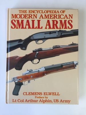 "THE ENCYCLOPEDIA OF MODERN AMERICAN SMALL ARMS" 
ספר גדול באנגלית בנושא כלי נשק מודרניים 
