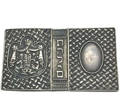 כריכת ספר תהילים כסף 925, מעוטר עבודת צורפות אמנותית, חתום, מידות: 8X4.5 ס"מ, משקל: 32 גרם.