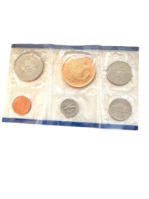 לוט מטבעות פרוף באריזה סגורה, ארה"ב, 1996.