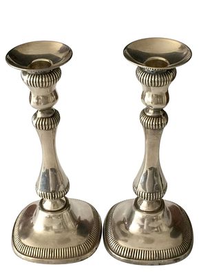 פמוטי כסף סטרלינג 925 תוצרת הצורפים - HAZORFIM , גדולים ומרשימים! 
חתום. 
