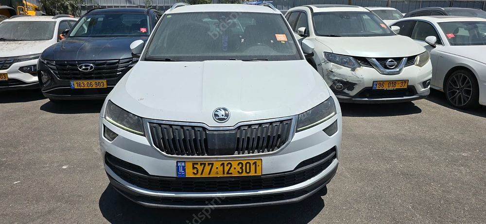 משרד עורכי דין עמרמי | מכירת רכב מכונס נכסים - סקודה KAROQ שנת 2018
