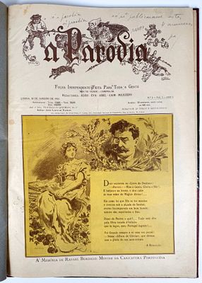 Napoles, Jo&atilde;o Lemos de (ed.) - A PAR&Oacute;DIA: FOLHA INDEPENDENTE FEITA PARA TODA A GENTE. Nos. 1 a 