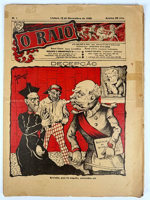 Courrege, Raul (dir.) - O RAIO. Nos. 1 a 11. Lisboa. Redac&ccedil;&atilde;o e Administra&ccedil;&atilde;o Rua Nova do 