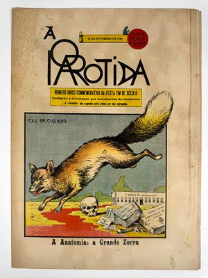 A PAROTIDA: N&Uacute;MERO &Uacute;NICO COMEMORATIVO DA FESTA FIM DE SECULO REDIGIDO E ILLUSTRADO POR 