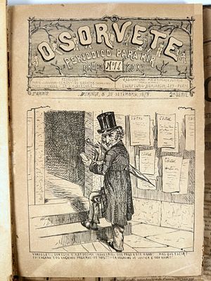 Sanhudo, Sebasti&atilde;o & Albergaria, S&aacute; de - O SORVETE: PERI&Oacute;DICO PARA RIR. N.&ordm; 14 ao n.&ordm; 50. 