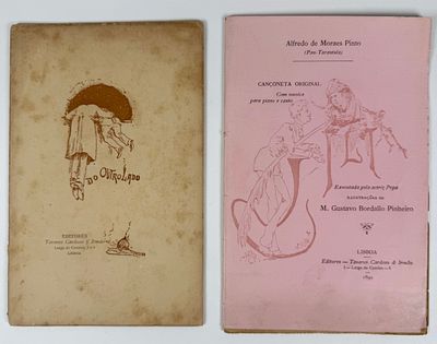 2 CAN&Ccedil;ONETAS DE ALFREDO DE MORAES PINTO [PAN-TARANTULA] ILUSTRADAS POR RAPHAEL BORDADALLO PINHEIRO.