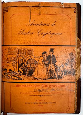 Pinto, Alfredo Moraes [Pan-Tarantula] - AVENTURAS DO SENHOR CRYPTOGAMO, &c. Lisboa. Typ. de "O 