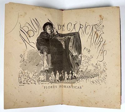 Pinheiro, Raphael Bordallo - ALBUM DE CARICATURAS: PHRASES E ANEXINS DA L&Iacute;NGUA PORTUGUESA, &c. 