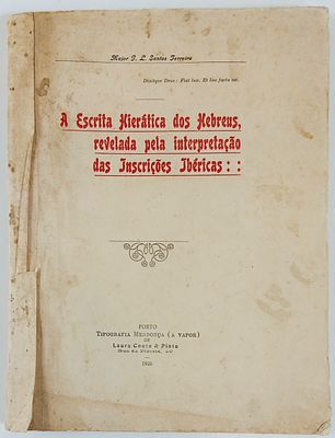Ferreira, G. L. Santos - A ESCRITA HIER&Aacute;TICA DOS HEBREUS REVELADA PELA INTERPRETA&Ccedil;&Atilde;O DAS 