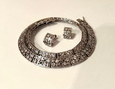 Комплект позолоченных украшений от Chartage Бельгия. Роскошный, стильный, статусный чокер 