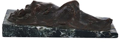 Шикарное Пресс - папье. A. Stadler. бронза 19 век. бронза, патинирование; мрамор 
Имеется 