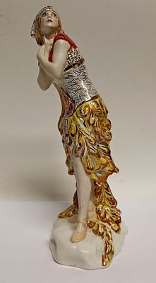 Статуэтка Балерина Карсавина в роли Жар-птицы ЛФЗ 1929. Автор: Д.И.Иванов 
Производитель: ЛФЗ 